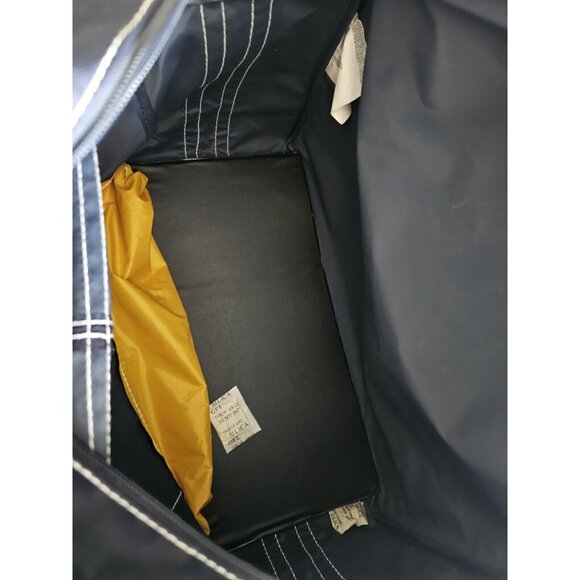 Vtg EASTSPORT Duffle Bag Navy Blue Medium Gym TRAVEL Weekender Duffle 1990s - Picture 11 of 12